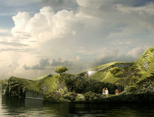 Floating Gardens spa for Amsterdam
