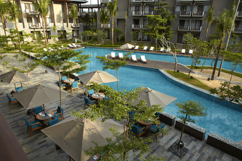 The Bali resort launched in March 2011