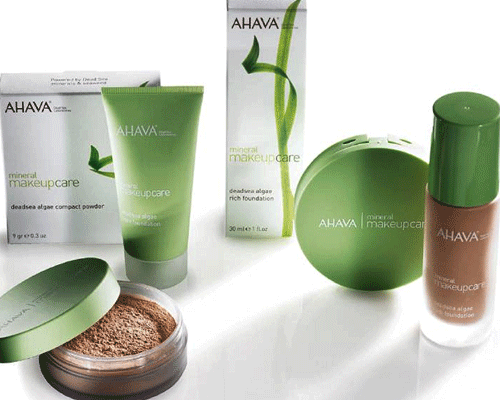 Ahava's mineral make-up ranges