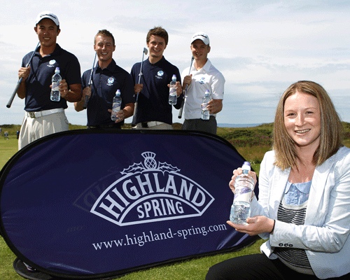 Highland Spring signs two new golf sponsorship deals