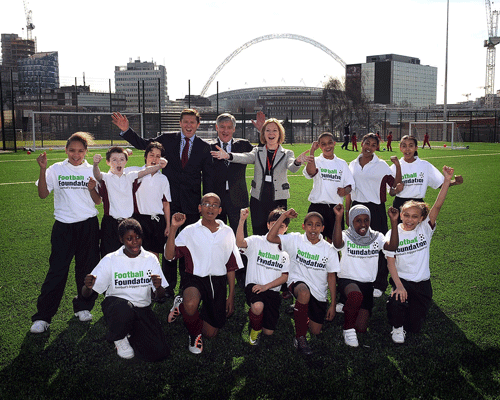 FA chair Bernstein opens new 3G pitch