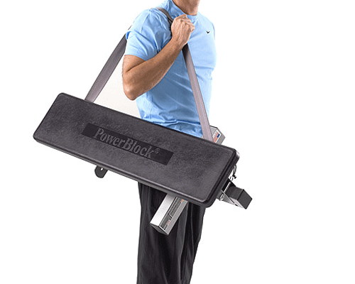 The PowerBlock Travel Bench - portable and durable