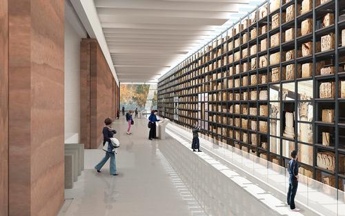 The museum will house Narbonne's vast collection of Roman artefacts, including 1,000 funerary blocks