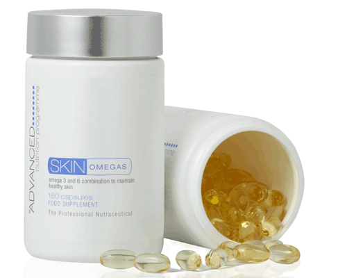New version of Advanced Nutrition's SKIN Omegas