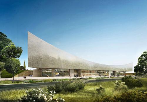 Herzog & de Meuron’s elegant structure will house the new National Library of Israel 