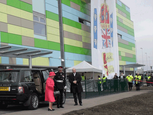 The Queen opens £30m Orford Park complex in Warrington