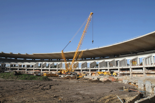 Time running out for Brazil's World Cup stadia