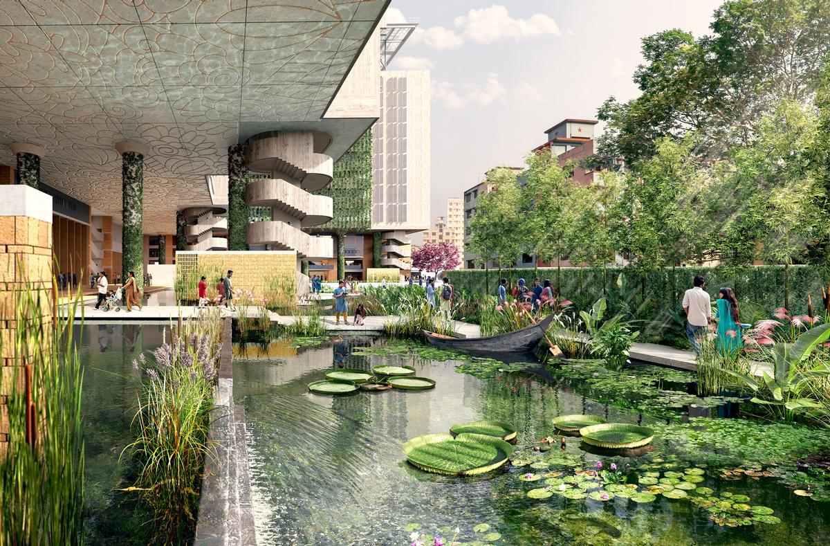 WOHA's Dhaka uni campus will be a lush park oasis