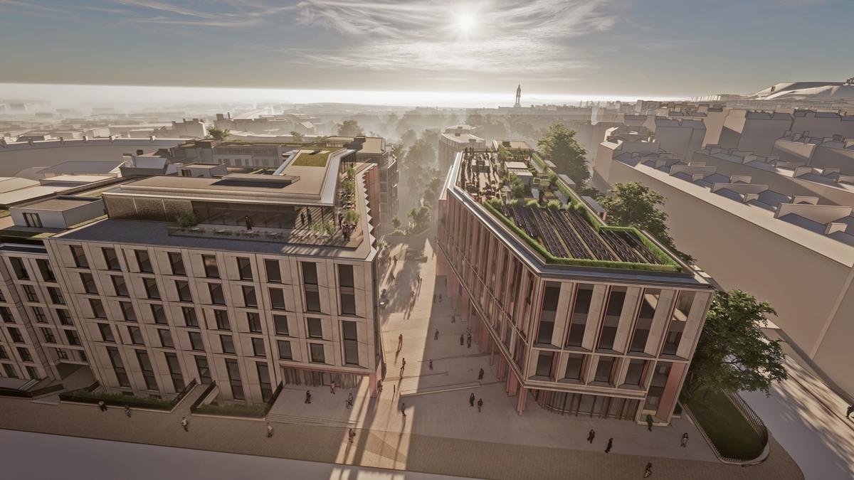 Architects 10 Design reveal plans for ambitious Edinburgh city centre plans