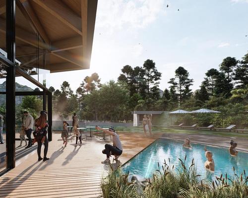 ‘Sourced from the mountain, powered by the sun’, recycled glacial-water thermal experience confirmed for New Zealand