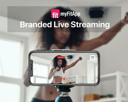 myFitApp live-streaming doesn’t rely on third party web conferencing or social media platforms 