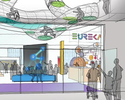 Designed by a team led by K2 Architects, the £11.75m science attraction is set to take over the existing Spaceport building at Seacombe ferry terminal