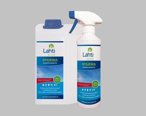 Lahti Sauna Produkte launches portable disinfectant spray for steamrooms and saunas
