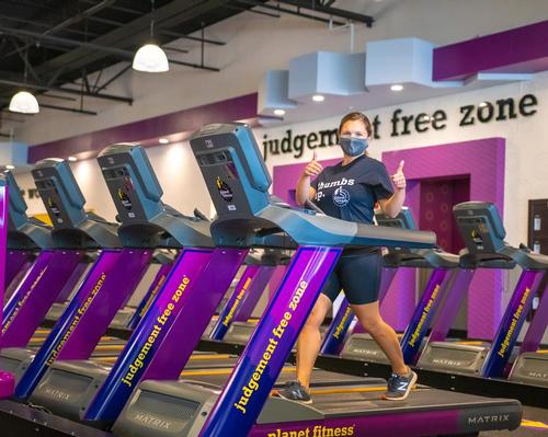 Planet Fitness introduced the requirement to wear face masks on 1 August