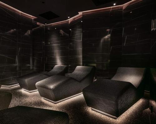 The nine-treatment room spa has been reimagined with the help of thermal specialists, Klafs