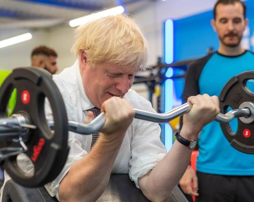 Johnson's appearance on a gym floor is in keeping with his new-found determination to tackle the UK's obesity crisis