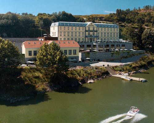 Historic hot spring hotel in Portugal to be restored into riverside wellness retreat
