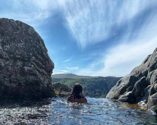 The new wild swimming retreat is designed to let guests discover the benefits of cold water swimming, including pain relief, a reduction in cortisol and an increase in serotonin
