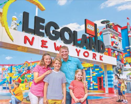 The attraction will feature the largest Legoland theme park ever built, spanning 150 acres and several themed lands