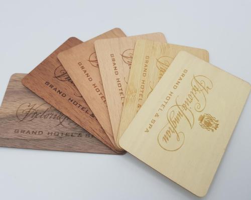 Urb’n Nature launches sustainable wooden room key cards