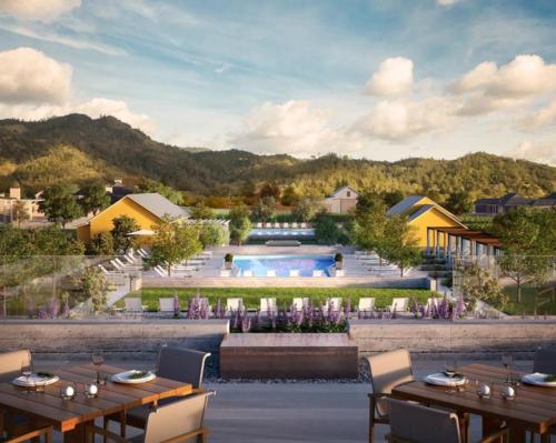 The 13,050sq ft Spa Talisa is inspired by a Native American term for “beautiful water”, chosen as a homage to the town of Calistoga’s 150-year history as a holistic spa and wellness destination