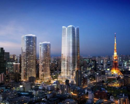 The hotel and residences project is a product of collaboration between Aman and Japanese developer Mori Building Co