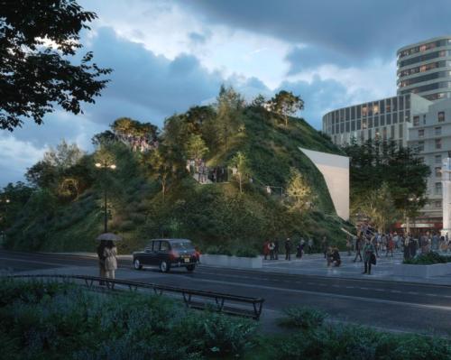 Architects MVRDV reveal ambitious plans to create Marble Arch visitor attraction for London