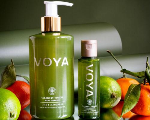 Clean, green, beauty machine: Voya unveils seaweed-infused hand cleanser
