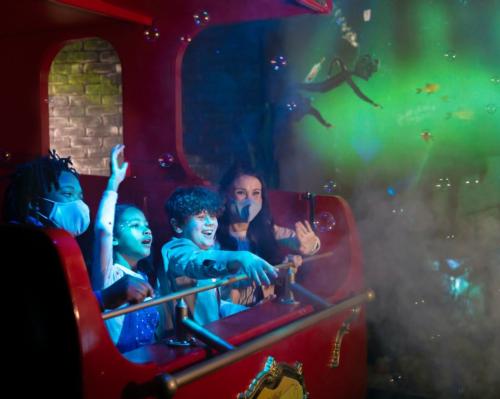 The multi-sensory, family ride will offer 360-degree special effects