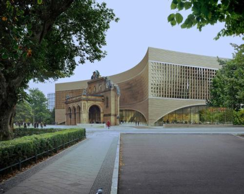 The Exile Museum will incorporate the ruins of the Anhalter Bahnhof railway station