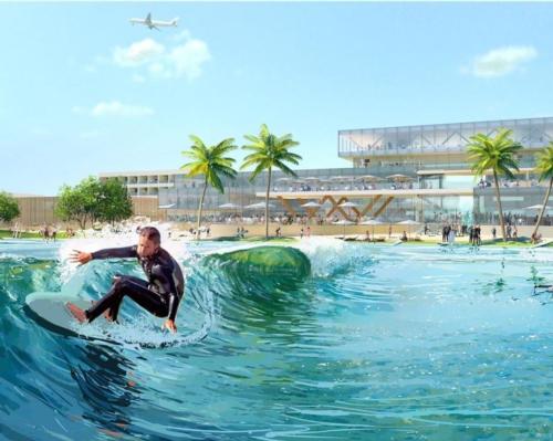 Surftown MUC will be located close to Munich's international airport