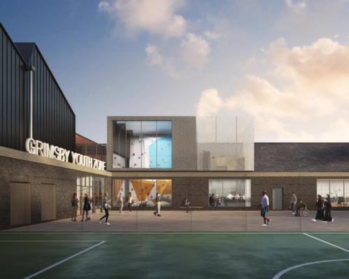 Facilities at the 5,440sq m Grimsby centre will include a fitness club and boxing gym