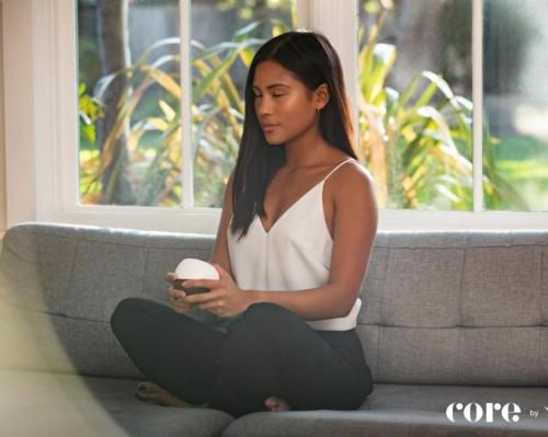 Core provides a meditation training device that uses haptics and biofeedback