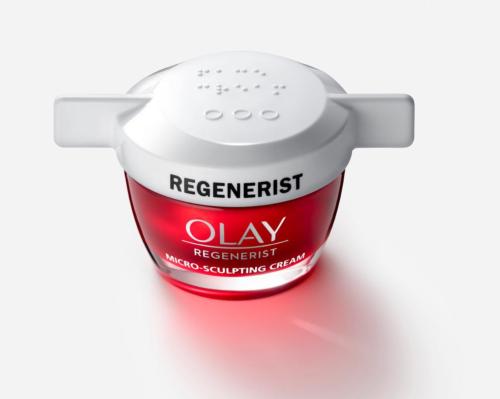 Olay pioneers with new disability-friendly beauty product packaging