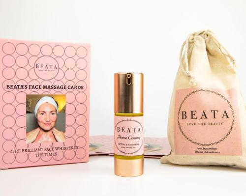 Beata Aleksandrowicz’s new beauty range designed to help facial massage become a mindfulness practice