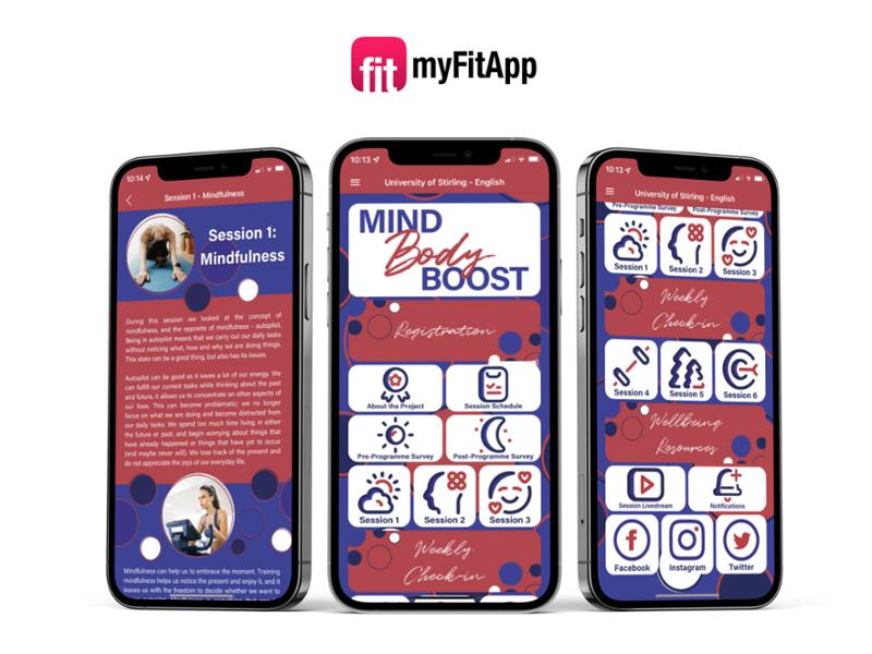 Mind Body Boost selects myFitApp to improve students’ mental and physical wellbeing across Europe