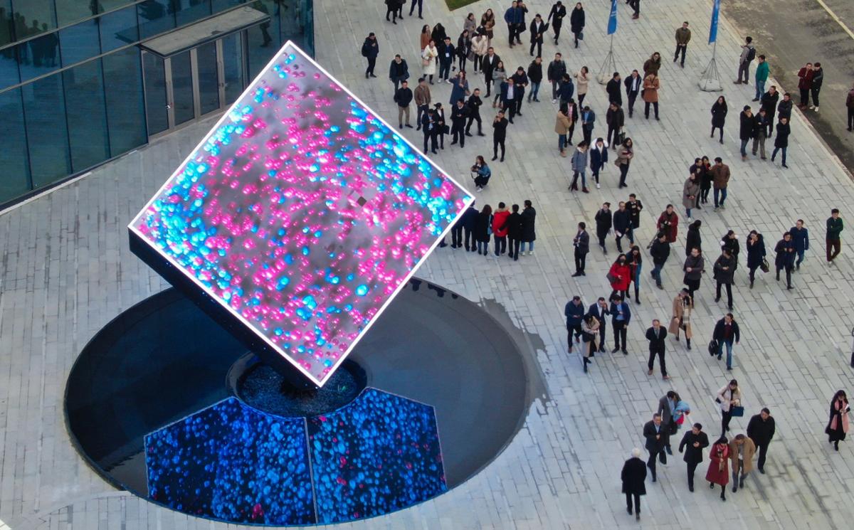 Digital art installation in Nanjing helps the public keep an eye on exoplanets