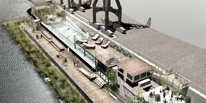 London’s first floating bathing retreat receives planning permission ...