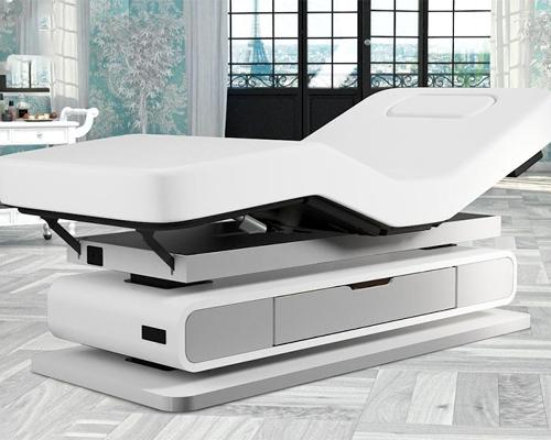 Oakworks creates removable spa tabletop to offer sustainable treatment room solution