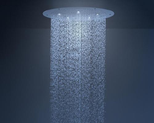 Aquaform expands experience shower range with new round-headed shower
