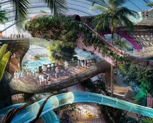 World’s first living waterslides announced for Therme Manchester 