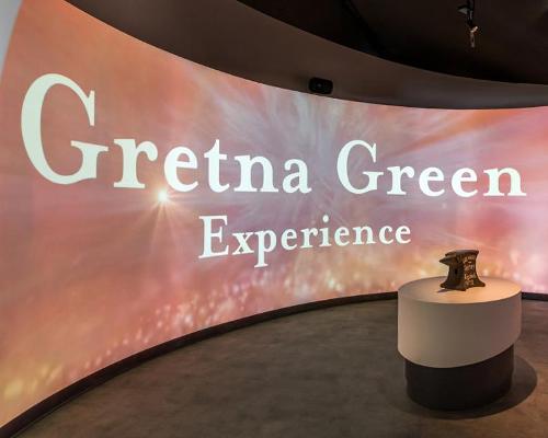 The visitor attraction celebrates the history of 'runaway weddings' at Gretna Green