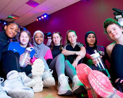 The UK's new Big Sister scheme helps girls to keep up the exercise during challenging teenage years - a community of girls supporting girls