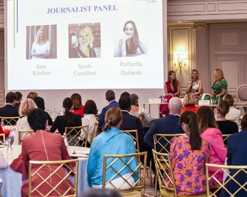 This year's Forum HOTel&SPA event included a panel of journalists with Jane Kitchen of Spa Business acting as moderator.