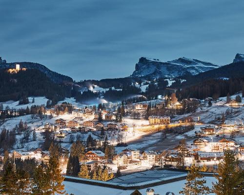 The Italian town of Cortina is a popular tourist destination for skiing and outdoor pursuits