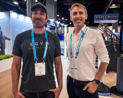 John Ford, chief product officer at Egym and Rob Lander, founder and CEO of Fisikal