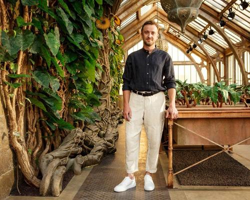 Actor Tom Felton, who played Draco Malfoy in the Harry Potter movie franchise, at the new attraction