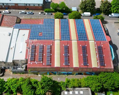 In a pilot project from Everyone Active and Bristol City Council, Easton Leisure Centre installed 800 solar thermal tubes to reduce swimming pool heating costs