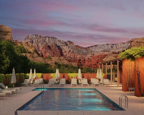 Arizona’s iconic Mii amo resort relaunching in 2023 following US$40m revamp @mii_amo_spa @EnchantmentGRP #spa #design #refresh #expansion #growth #wellbeing #wellnesstourism #Arizona #Sedona