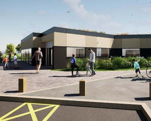 The new £13m facility will house a gym and a fitness studio